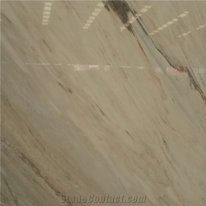 Good Quality Palissandro White Marble Stone Slab