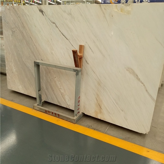 Good Quality Palissandro White Marble Stone Slab