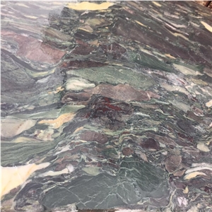Good Value Peacock Green Granite Slabs Cut Tiles