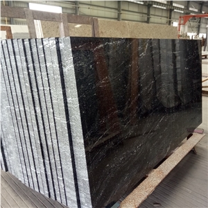 Hot Selling American Black Granite Tiles for Hotel