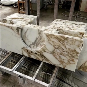 Natural Calacatta Gold Marble Countertops