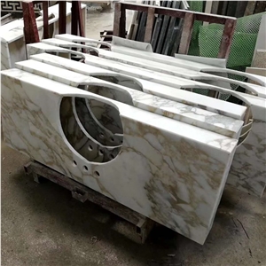 Natural Calacatta Gold Marble Countertops