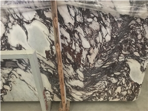 Natural Calacatta Viola White Marble Big Slab