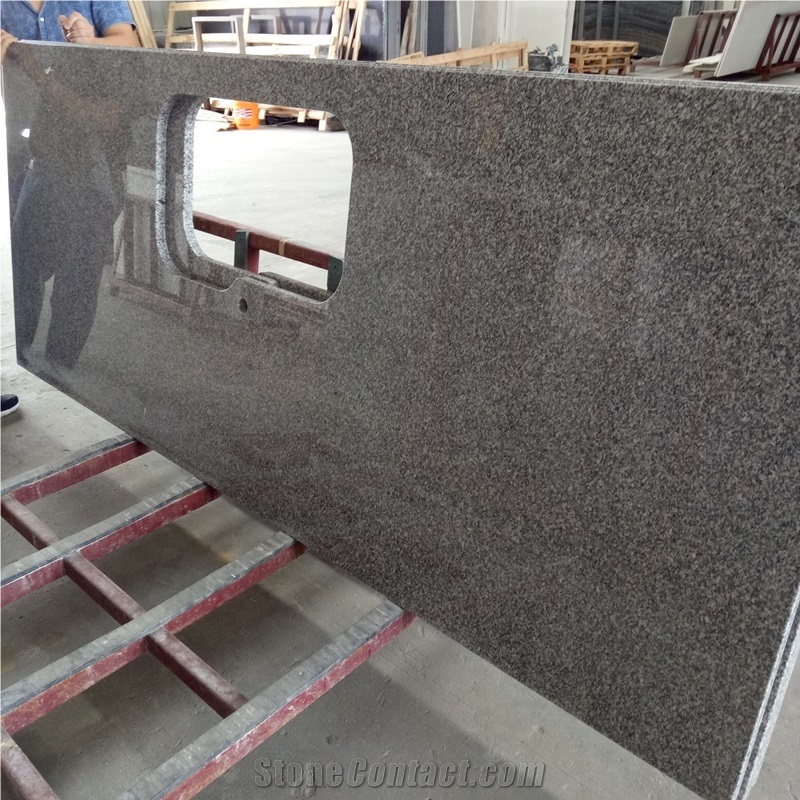 Polished G623 Granite Countertop for Kitchen Price