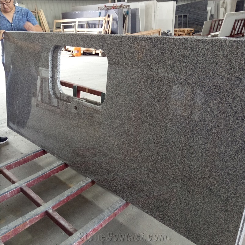 Polished G623 Granite Countertop for Kitchen Price