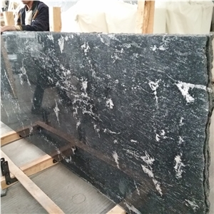 Polished Grey Mist Marble Slab Stair Tiles