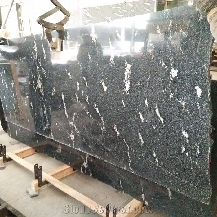 Polished Grey Mist Marble Slab Stair Tiles