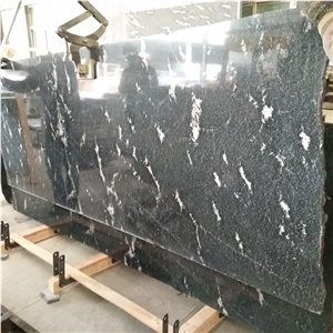 Polished Grey Mist Marble Slab Stair Tiles