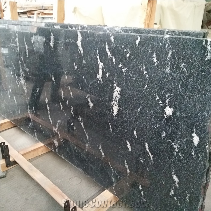 Polished Grey Mist Marble Slab Stair Tiles