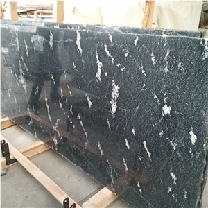 Polished Grey Mist Marble Slab Stair Tiles