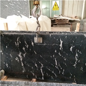 Polished Grey Mist Marble Slab Stair Tiles