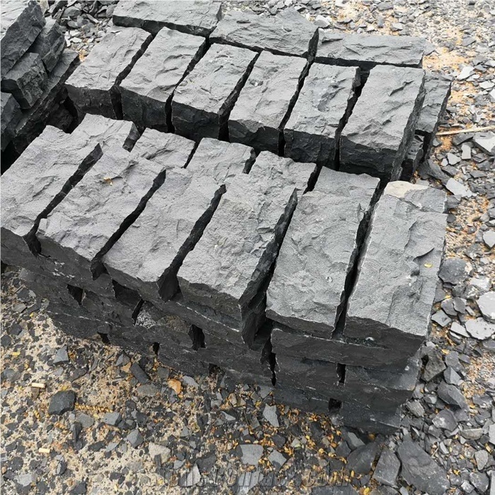Supplier China Zhangpu Black Basalt Kerbs