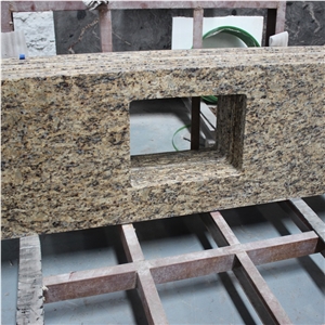 Yellow Santa Cecilia Granite Countertop China