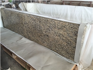 Yellow Santa Cecilia Granite Countertop China