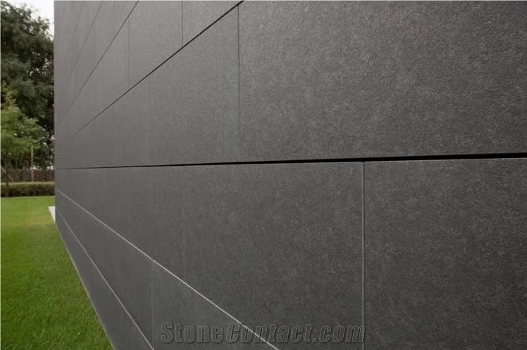 Zimbabwe Black Granite Tiles for Exterior Wall