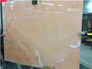 Pink Stone Pink Onyx Slabs&Tiles Polished