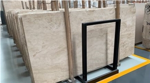 Bianco Navona Italy Travertine Slab Bianco Navona Italy Travertine Slab