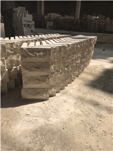Grey Travertine Mushroom Stone Grey Travertine Mushroom Stone