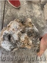 Grey Travertine Mushroom Stone