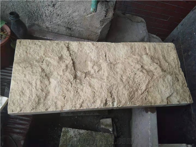 Grey Travertine Mushroom Stone