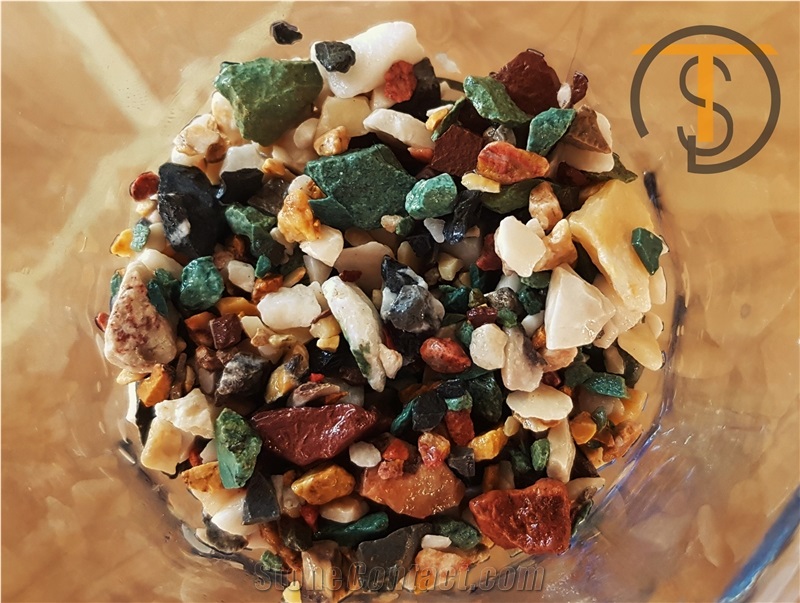 Marble Chips/ Marble Gravel/ Marble Pebble