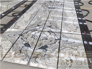Silver Canyon Granite Cut to Size, Commercial Pjt.
