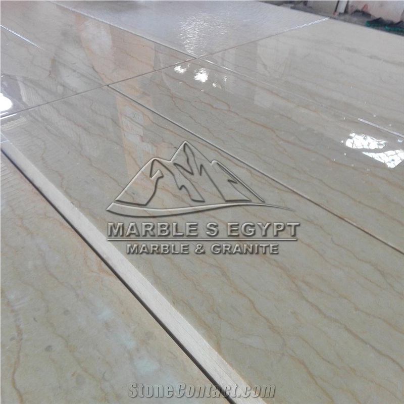 Silvia Menia Marble Slabs, Egypt Beige Marble