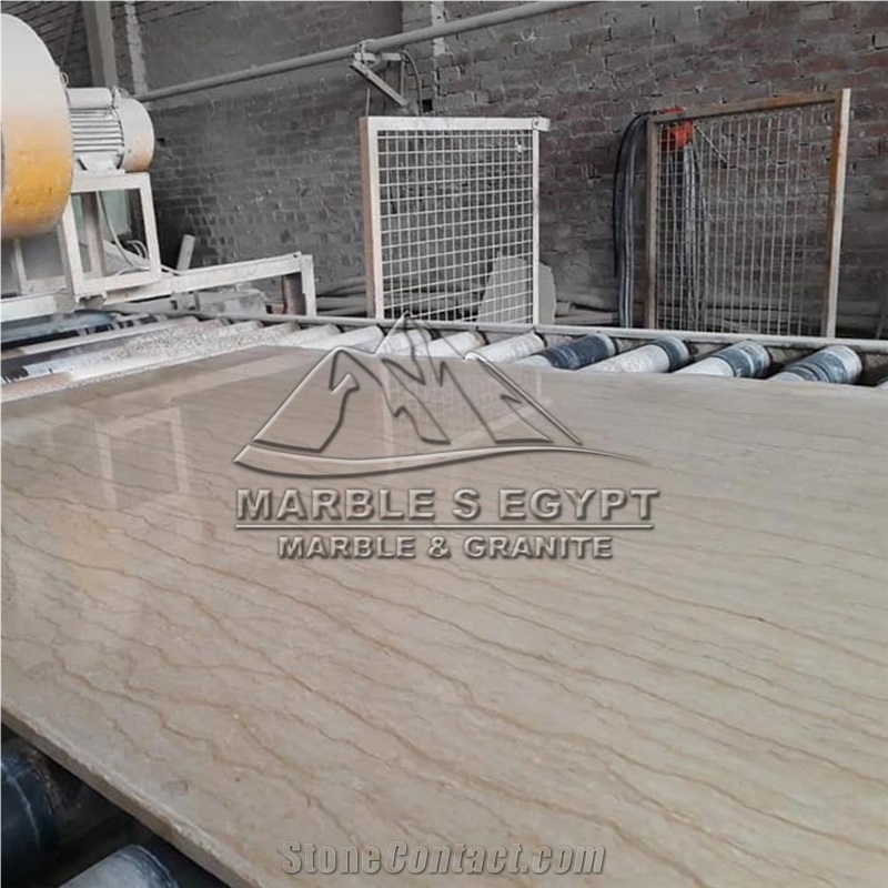 Silvia Menia Marble Slabs, Egypt Beige Marble