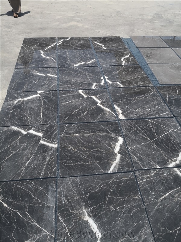 Black Royal Marble Tiles