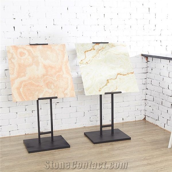 Marble Quartz Tile Metal Display Board
