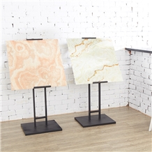 Marble Quartz Tile Metal Display Board