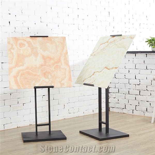 Marble Quartz Tile Metal Display Board