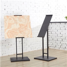 Marble Quartz Tile Metal Display Board