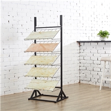 Mesh Metal Frame Showing Wood Floors and Tiles
