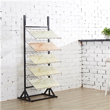 Mesh Metal Frame Showing Wood Floors and Tiles