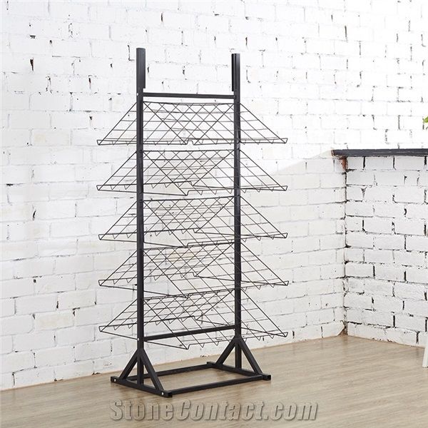 Mesh Metal Frame Showing Wood Floors and Tiles