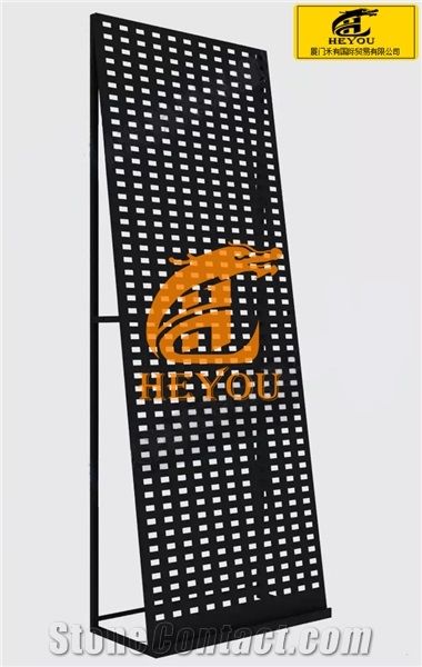 Metal Plate Display Stand for Stone & Ceramic Tile