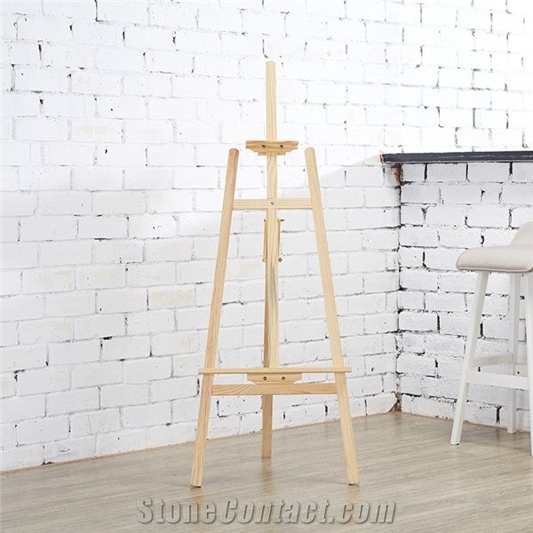 Simple Stone Ceramic Tiles Wooden Display Racks