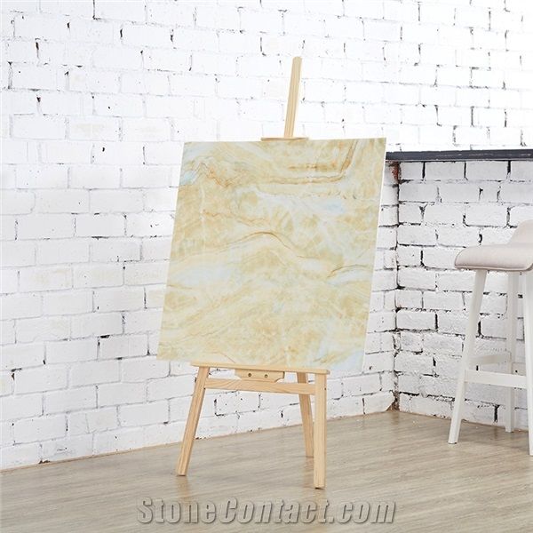 Simple Stone Ceramic Tiles Wooden Display Racks