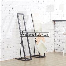 Stone Floor Ceramic Tile Display Standing Frame