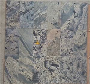 Polished Zeera Green Slate Tiles