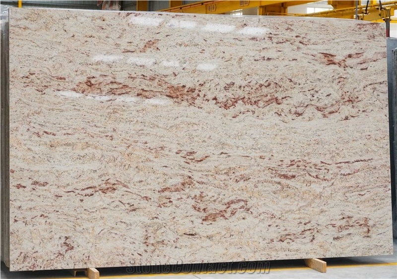 Ivory Brown/Sivakasi Yellow Granite Slabs