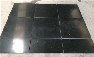 Cheap Absolute Black Limestone Flooring Tile Price