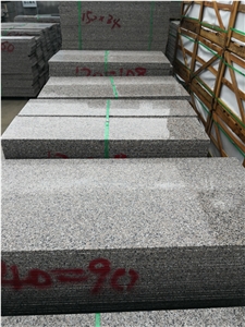 Cheap Cherry Red Granite Slab Tile Step Price