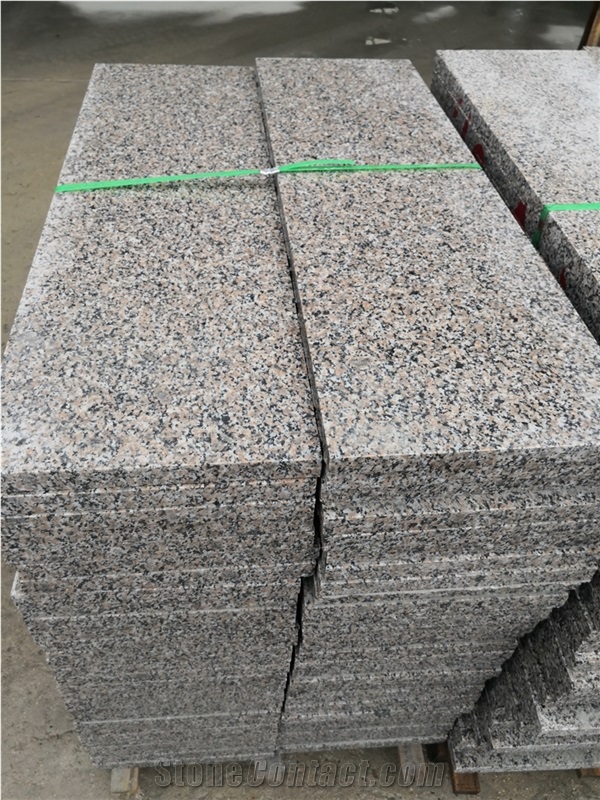 Cheap Cherry Red Granite Slab Tile Step Price