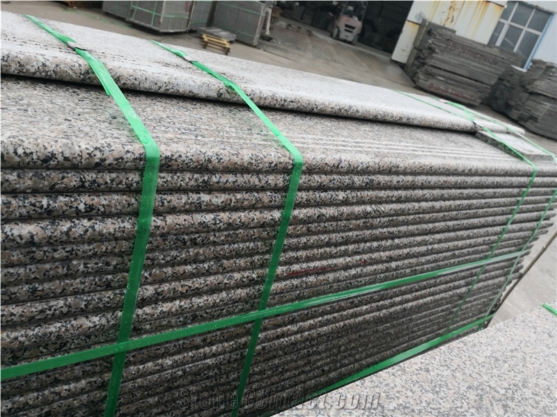 Majestic Mauve Violet Granite Step Stair Tile Slab