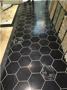 Natural Black Limestone Paving Flagstone Price