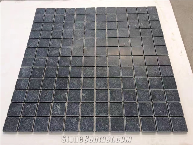 Wholesale Black Limestone Marble Mosaic Tile Price