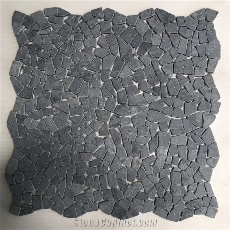 Wholesale Black Limestone Marble Mosaic Tile Price