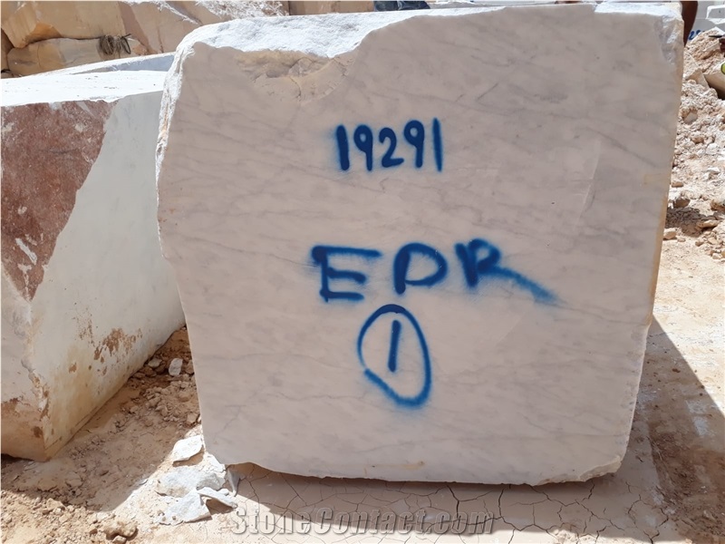 Mugla White Marble Block, Turkey White Marble